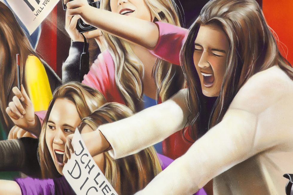 Wandgestaltung Graffitimalerei in Freizeitparks und Erlebniswelten