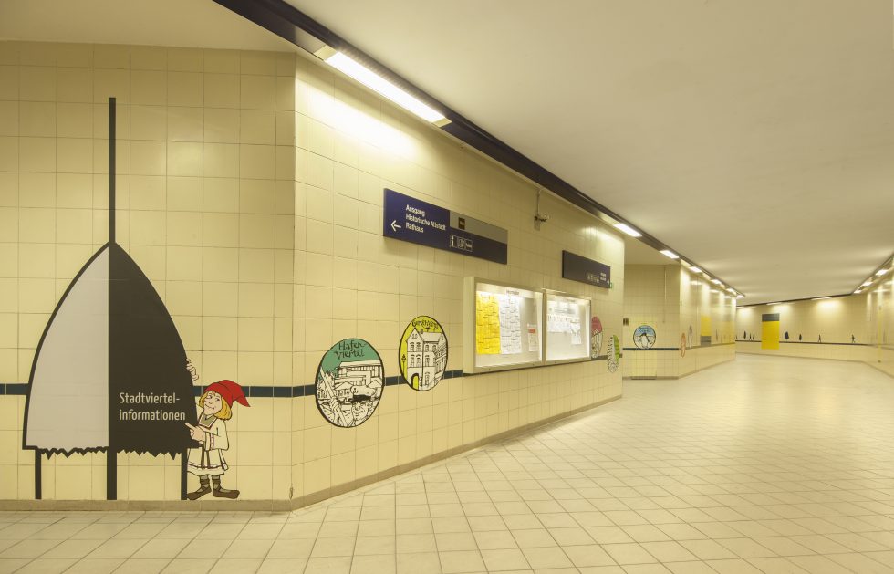 Fassadengestaltung Giebelwandbild Mural