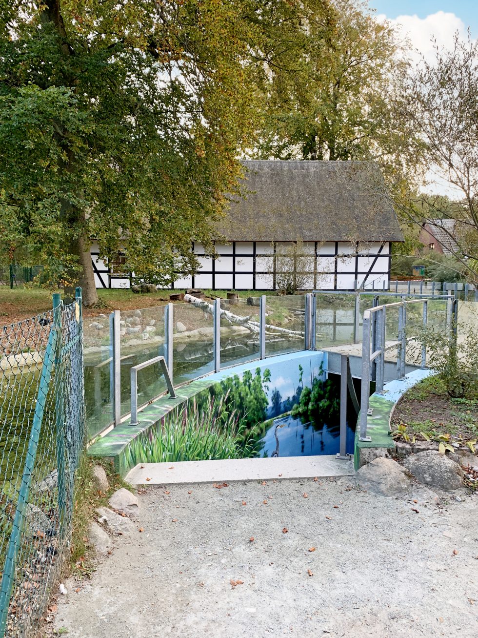 Wandgestaltung Graffitimalerei in Freizeitparks und Erlebniswelten