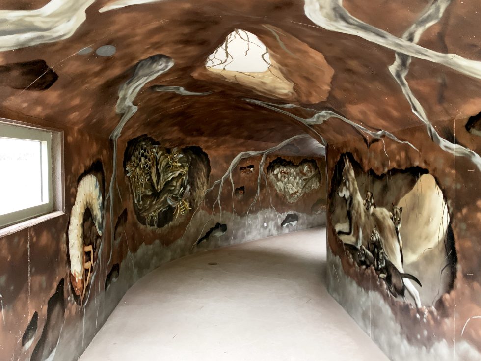 Wandgestaltung Graffitimalerei in Freizeitparks und Erlebniswelten